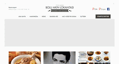 Desktop Screenshot of boluakinlokantasi.com